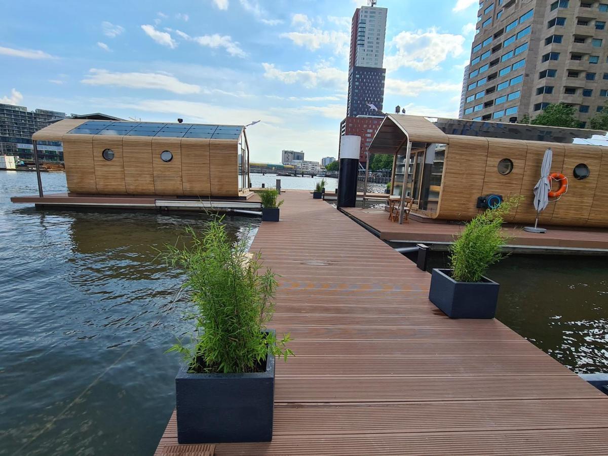 Willa Wikkelboats At Floating Rotterdam Rijnhaven Zewnętrze zdjęcie