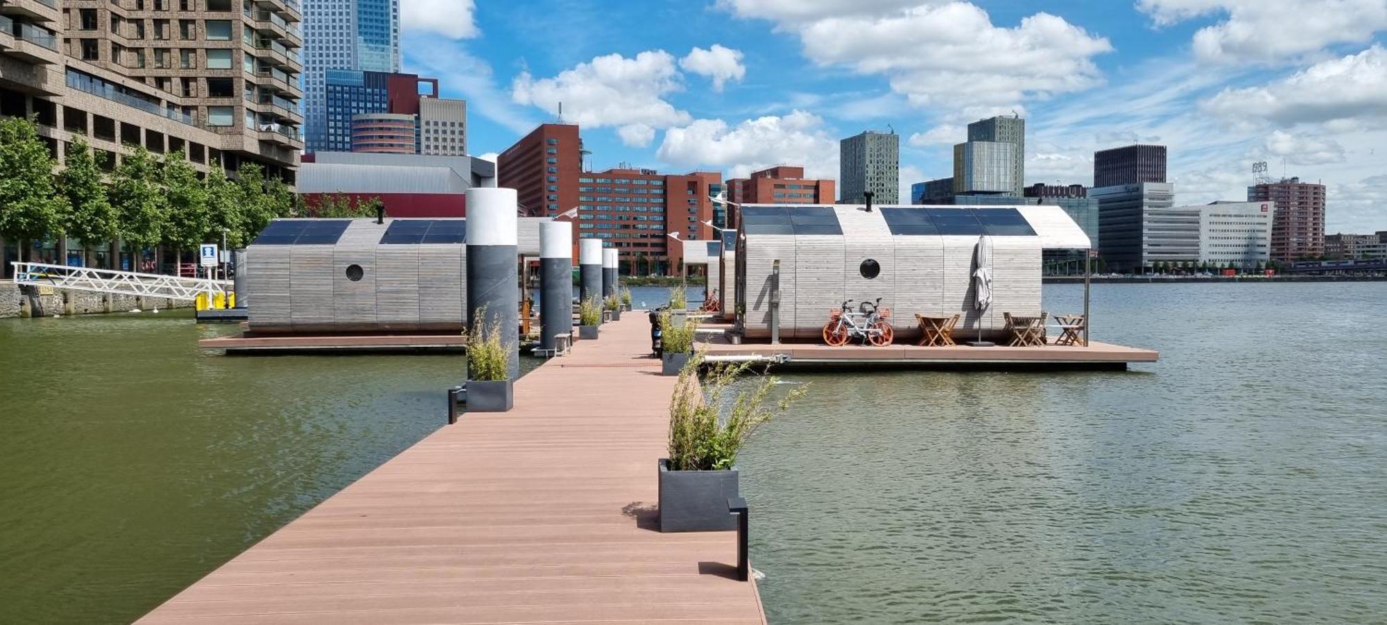Willa Wikkelboats At Floating Rotterdam Rijnhaven Zewnętrze zdjęcie